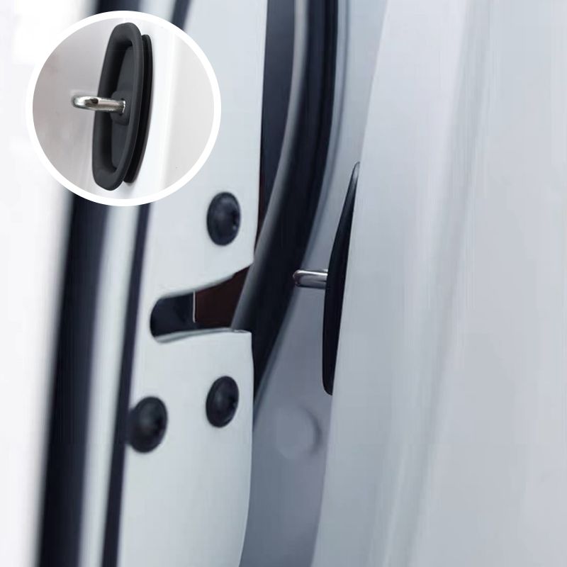 🎁Herstellerverkauf mit Superrabatt! 💥 Auto-Türschloss-Silikon-Abdeckung - Schallschutzmatten