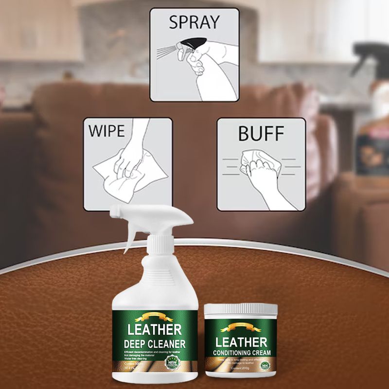 Multifunktionales Lederpflege-Reiniger und -Konditionierer