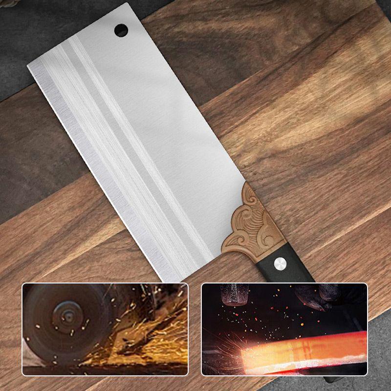 ⚡ 50 % Rabatt – Robustes geschmiedetes Kochmesser – präzisionsgeschliffene Klinge, ergonomischer Griff & langlebig – perfekt für ambitionierte Hobbyköche 🥩🔪