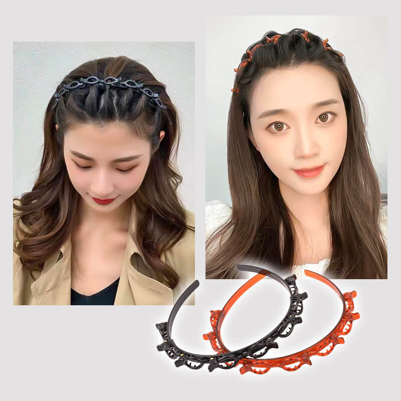 🌸Geflochtenes Haarband Clip(🔥Mehr kaufen, mehr sparen)