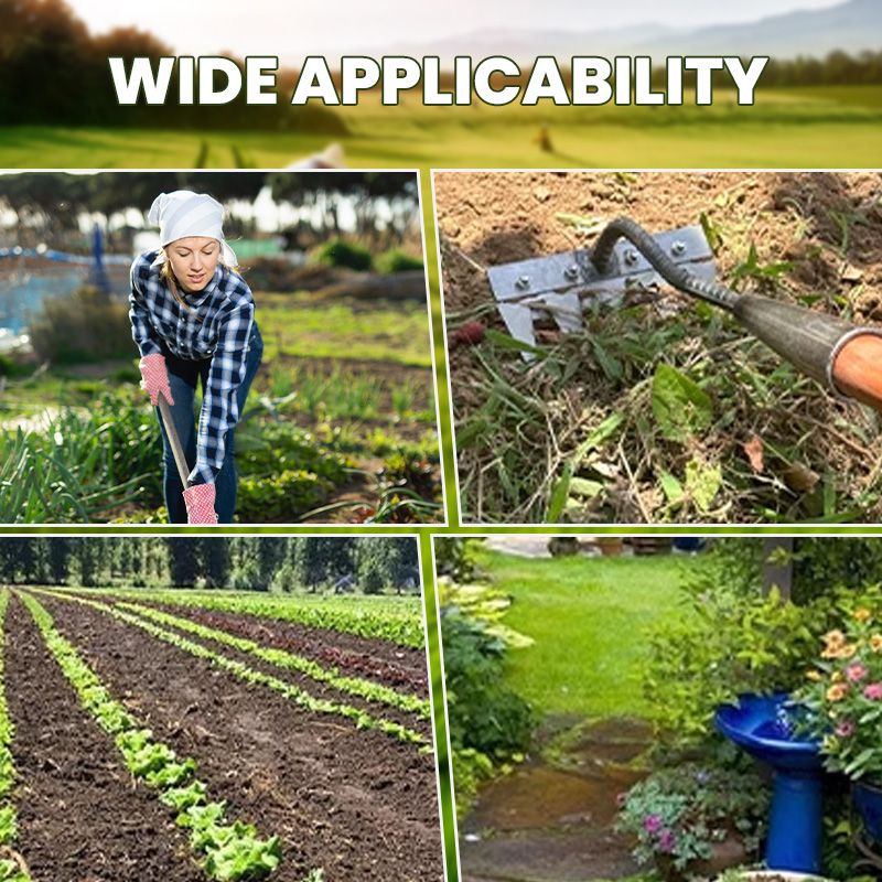 đ„Befristetes Angebotđ5/6/7/8 Unkrautrechen mit GartenzĂ€hnen aus Karbonstahl