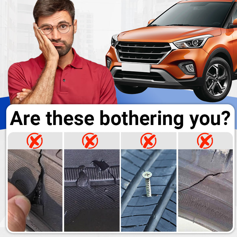 🔧🚗 Wetterbeständige, wasserfeste, flexible Reifenreparaturklebstoffe