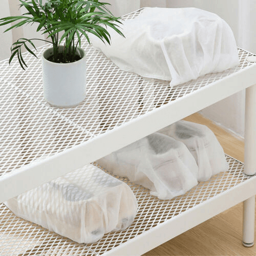 Wiederverwendbare Schuh-Aufbewahrungsbeutel mit Zugband · Staubdicht & Platzsparend · Must-Have zum Saisonwechsel