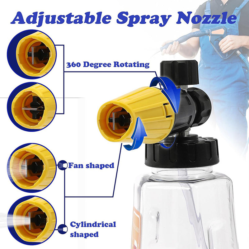 🔥Neue Ankunft 54% OFF🔥Dual-Head Schaumsprüher für Autowäsche