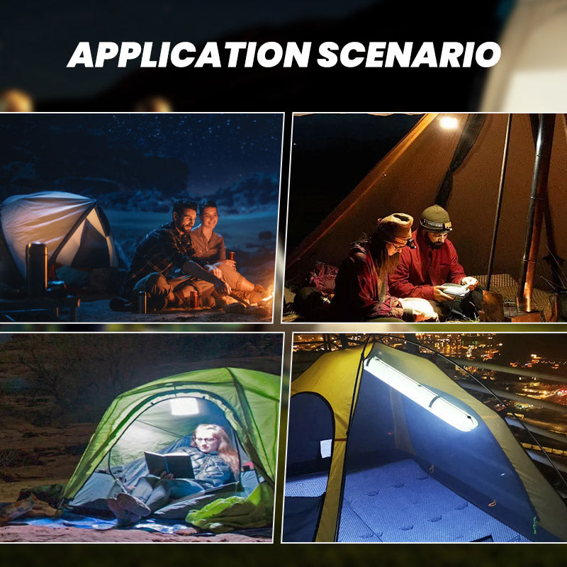 🌌 2025 Hit Produkte! 💡 Wiederaufladbar LED - Aufpumpbare Campinglichter 🏕️ Wasserfest & Langlebig 💧
