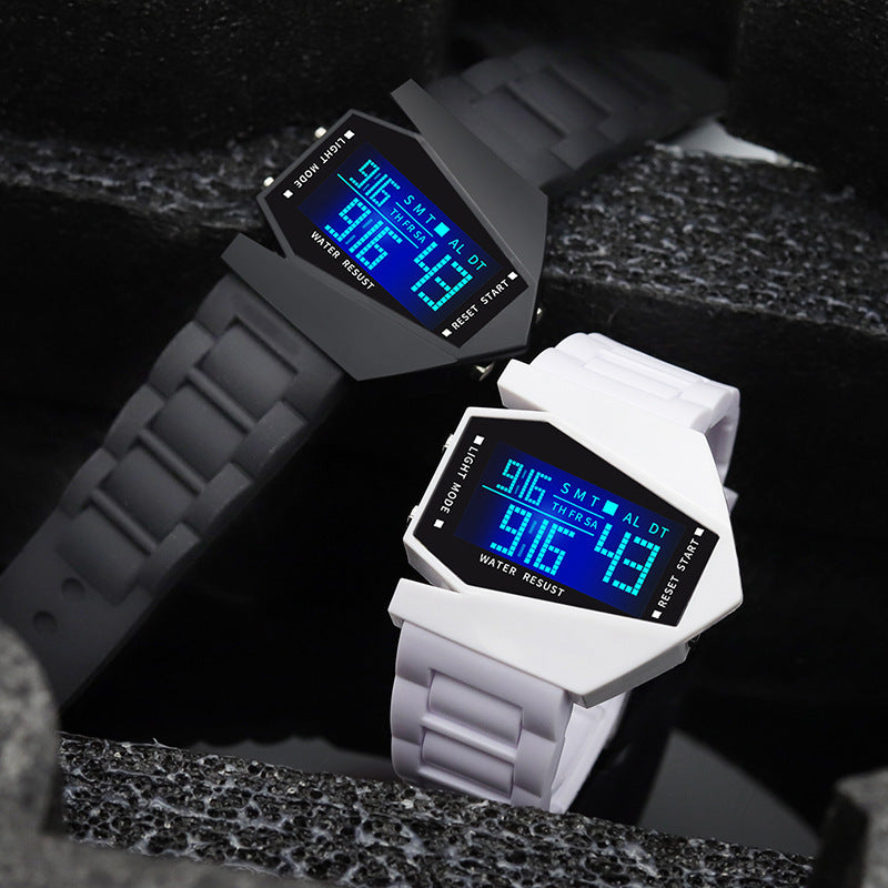 🔥Buy 1 get 1 free🔥Kreative leuchtende LED-Uhr in Flugzeugform⌚