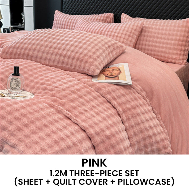 Winter Bettwäsche Set aus Milchvelours – Weich, Warm & Hautfreundlich | Black Friday Vorverkauf – 45 % Rabatt