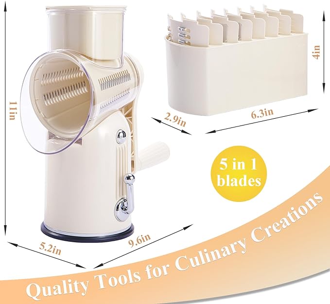 🧑🍳Kitchen Artefakt - Kostenlose Lieferung🥳-5 in 1 Lebensmittelzerkleinere