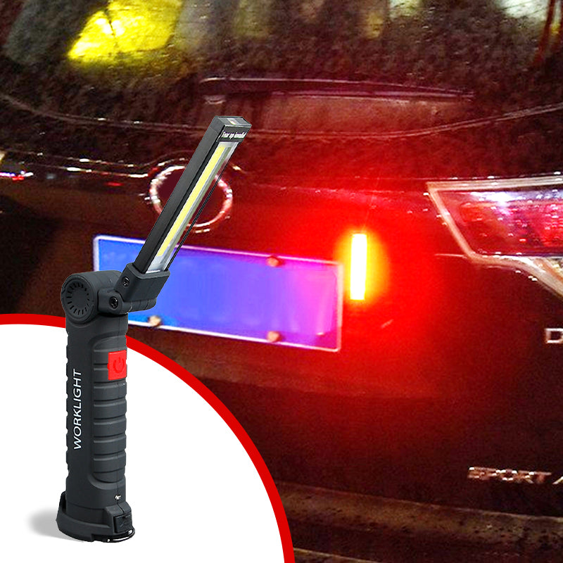 🔦🧲Zusammenklappbares LED-Arbeitsleuchten-Set mit Magnetfuß