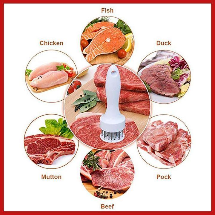 🔥Edelstahl Fleischstecher – Schnell & Einfach für Steak, Schweinefleisch & Marinaden