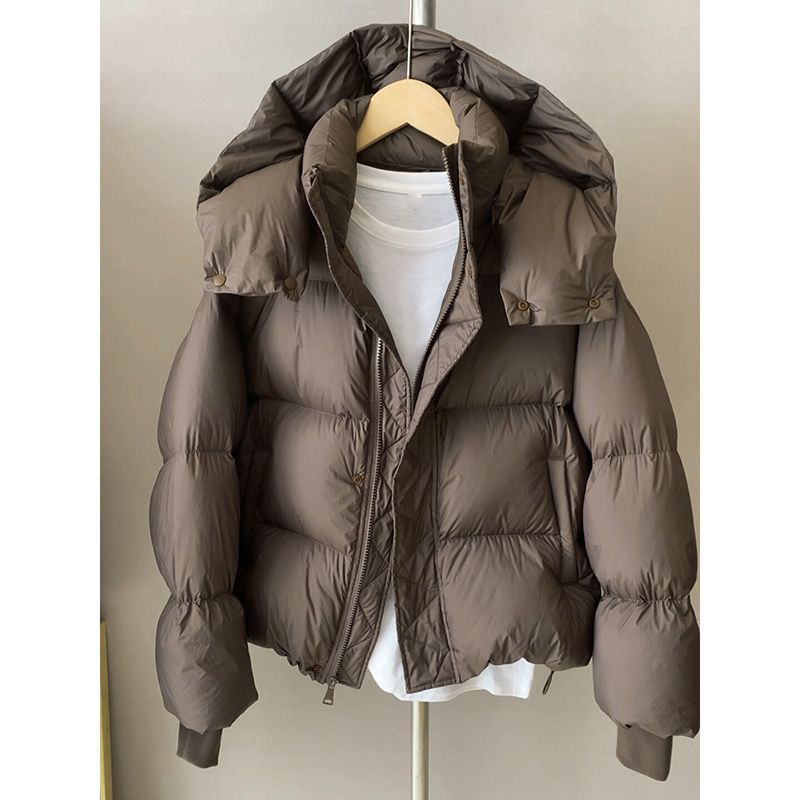 Damen-Winterjacke mit Kapuze