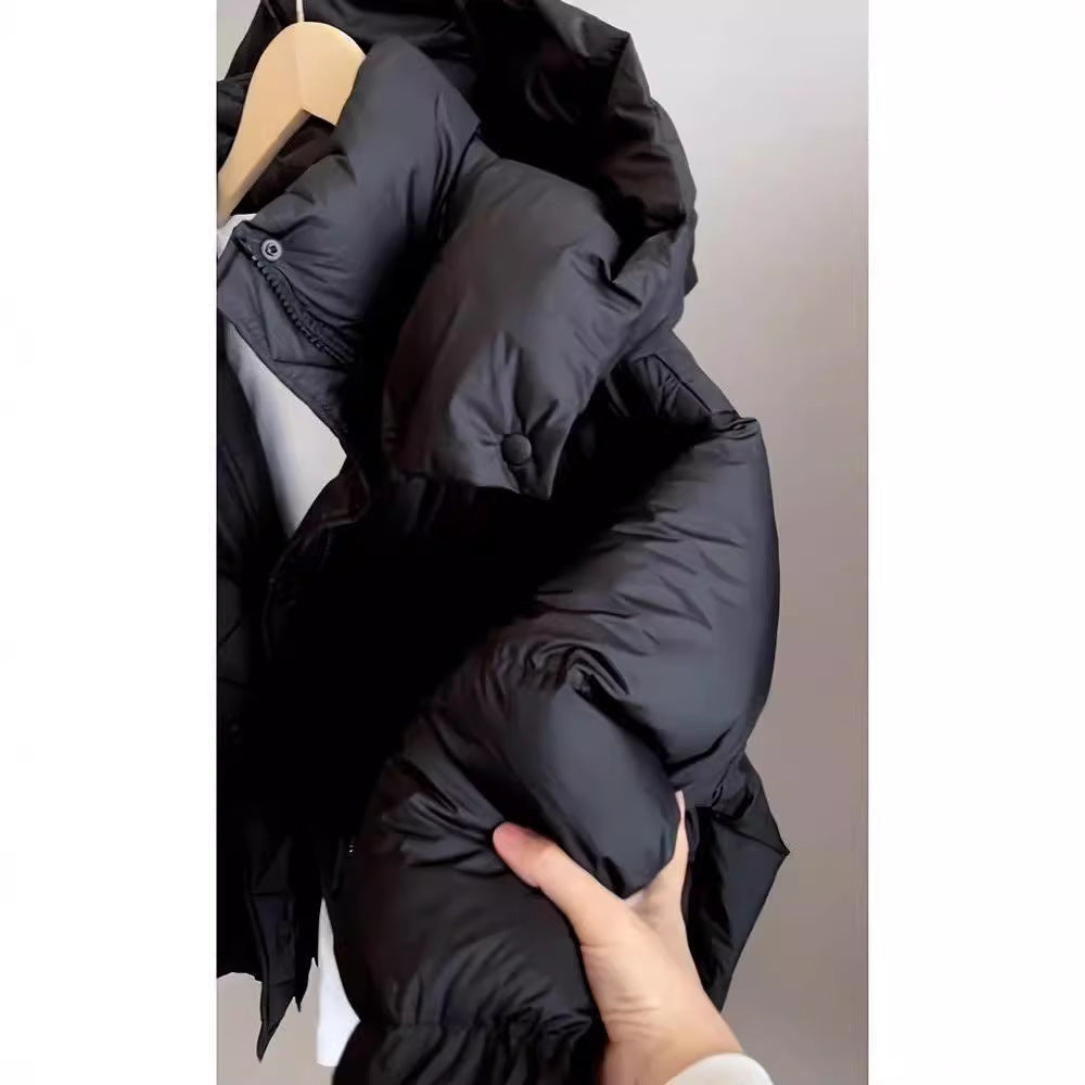 Damen-Winterjacke mit Kapuze