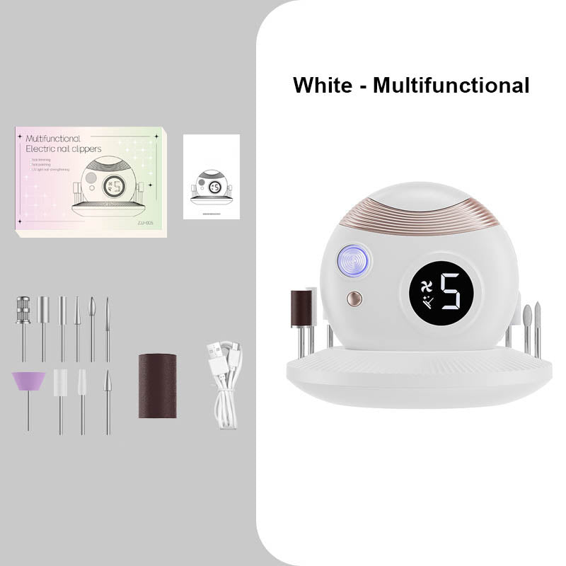Multifunktionaler automatischer Nagelknipser – Schneiden, Polieren, Schleifen und Aushärten!