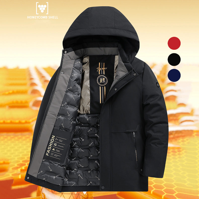 Winddichter Thermo-Parka für Herren