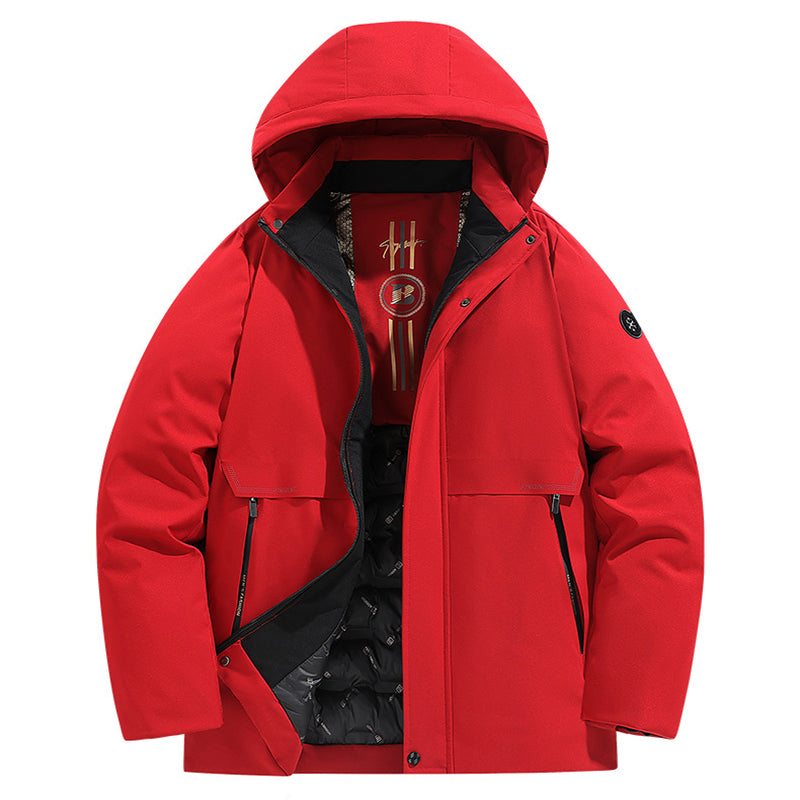 Winddichter Thermo-Parka für Herren