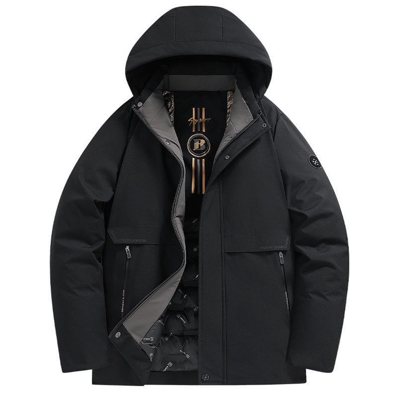 Winddichter Thermo-Parka für Herren