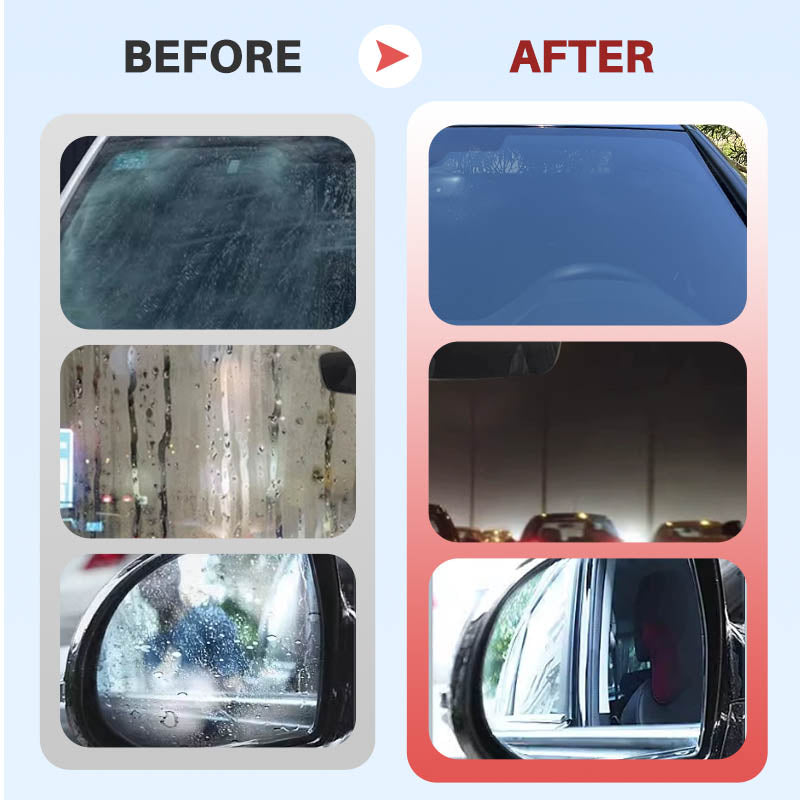 2-in-1 Auto-Glas-Ölfilm-Reinigungsbürste