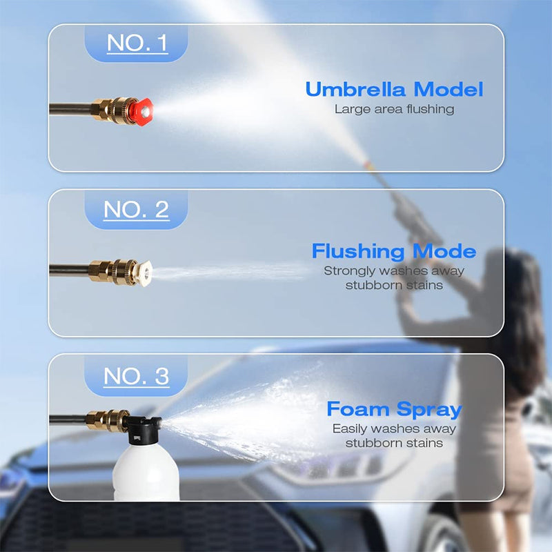 🚗🔥SPARHIT 2025! Kabellose Hochdruck-Wasserpistole –🔥Jetzt 50% sparen! Nur kurzzeitig!