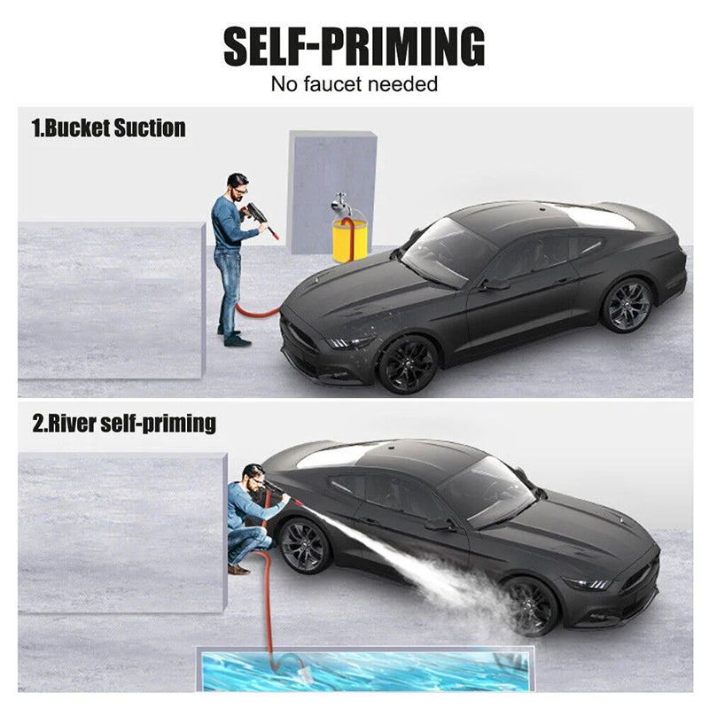 🚗🔥SPARHIT 2025! Kabellose Hochdruck-Wasserpistole –🔥Jetzt 50% sparen! Nur kurzzeitig!