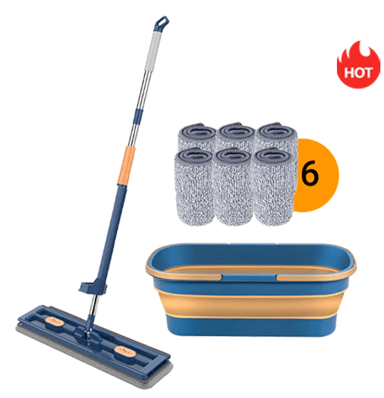 🏠2025Heißer Verkauf🔥Neuer super saugfähiger großer Flachmopp💦