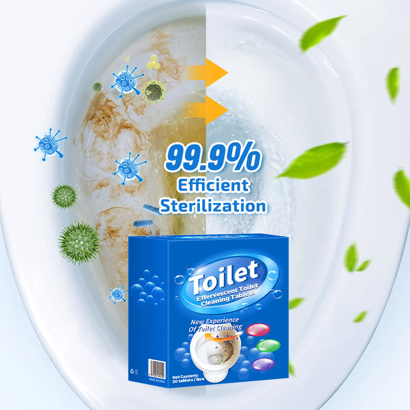 Brausetabletten für die Toilette