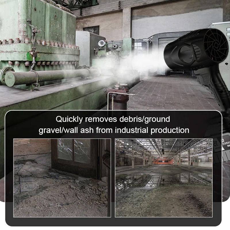 🌪️🍃Drahtloses Hochleistungsgebläse mit Ducted Turbine