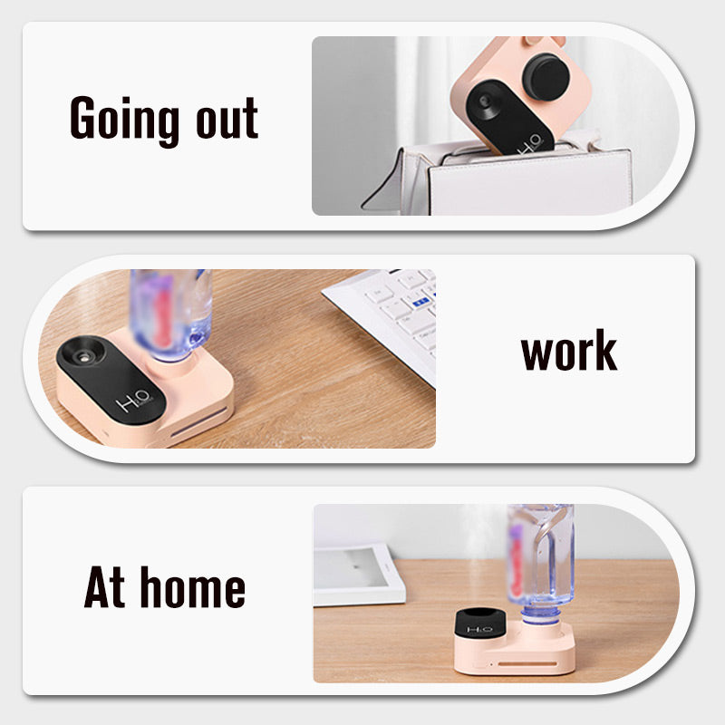 USB Charging Spray Portable Bottle Humidifier