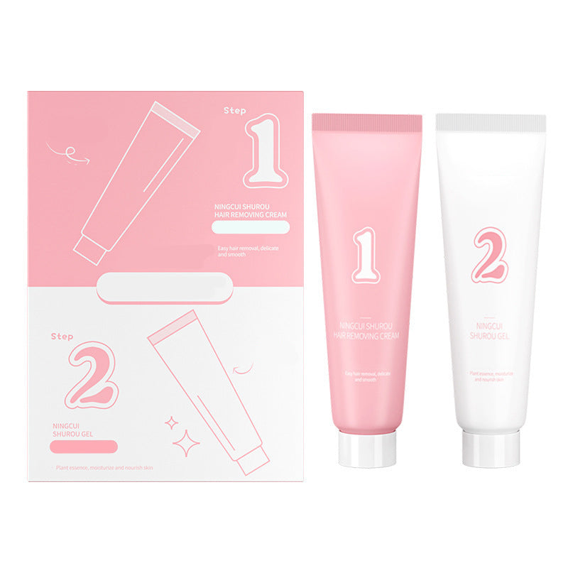 🙋♀️2025 Frühjahrsaktion💖Reinigendes & weichmachendes Haarentfernungs-Creme-Set