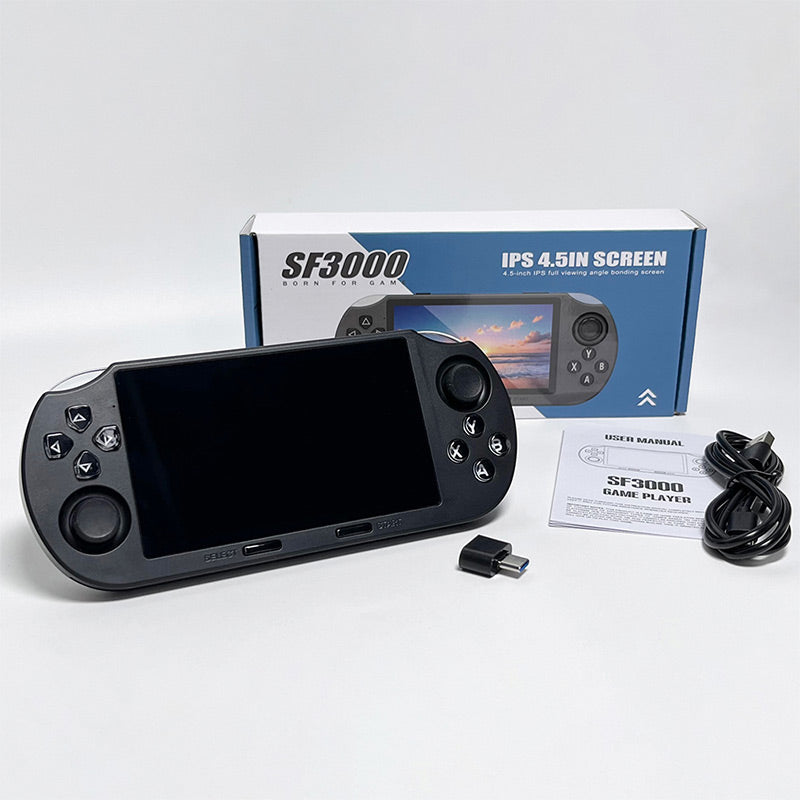 ⏳Begrenzte Zeit 50% Rabatt💥SF3000 Handheld – 4.5" HD-Screen & 20'000+ Klassiker! 🌟