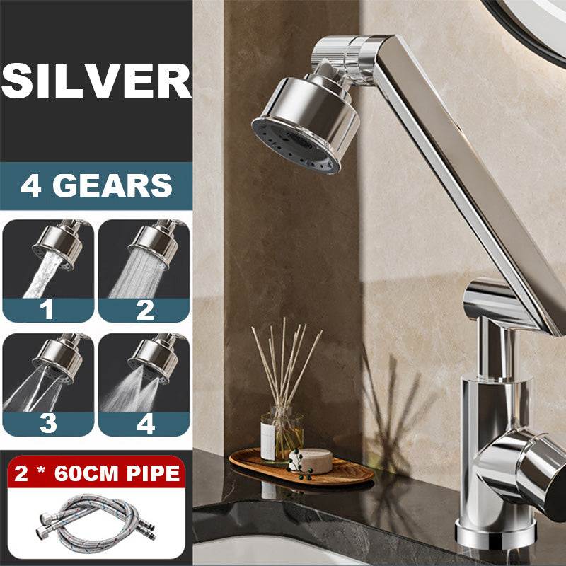 ⚡LIMITIERTES ANGEBOT: 1080° Dreh-Wasserhahn mit 4 Strahlarten | Für Küche & Bad