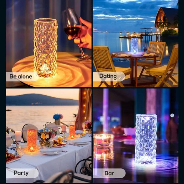🌹 "Rosenschimmer - Die romantische Wohlfühl-Lampe mit sanftem Ambiente"