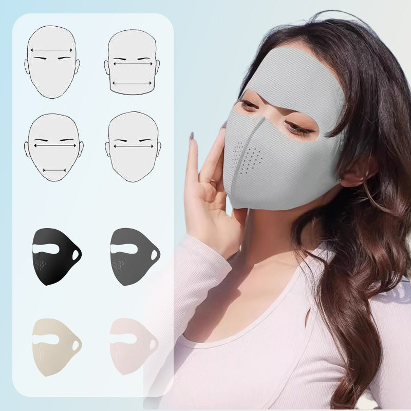 ⏳ 50 % Rabatt – Atmungsaktive Gesichts-Sonnenschutzmaske! 💥 (Mengenrabatt verfügbar)