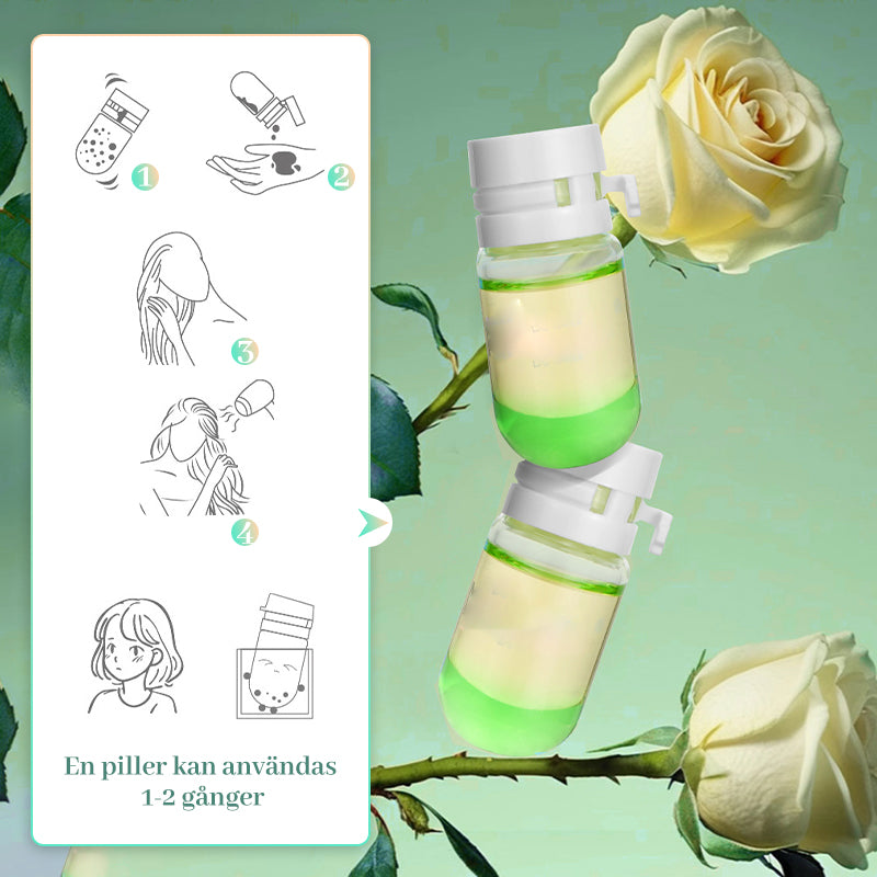 Glättendes und glänzendes Anti-Frizz-Haaröl