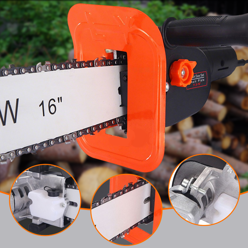 🔧Chainsaw Converter Adapter Set - Convert Angle Grinder to Chainsaw