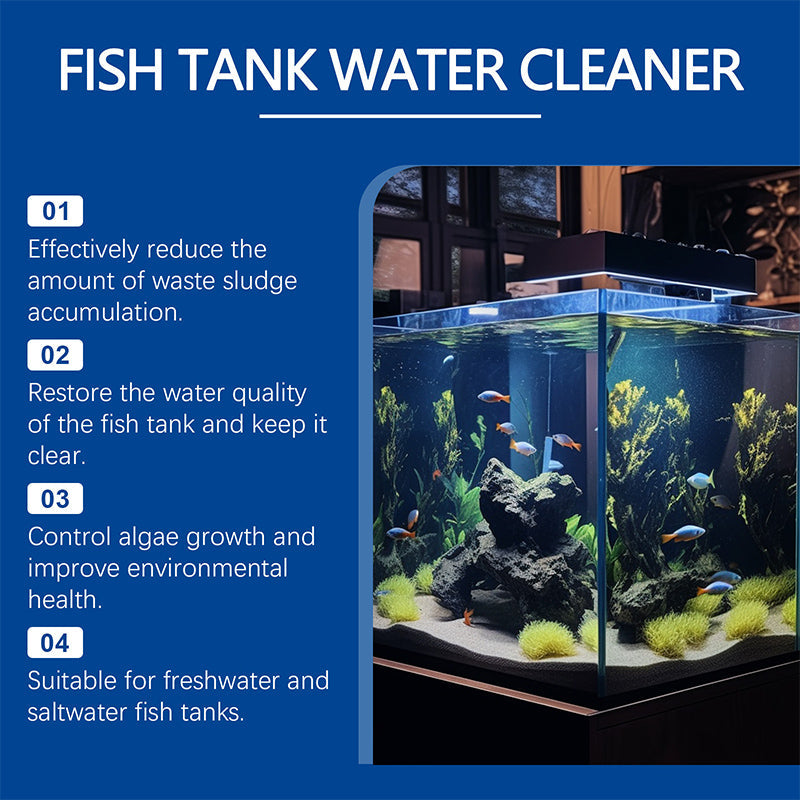 🐟Fish Tank Water Powerful Cleane🪸