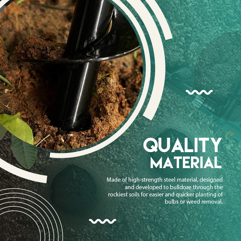 🌱 Frühling & Sommer Special! 🌞 Spiralbohrer – Schnell und effektiv für die Gartenarbeit! 💪⚡