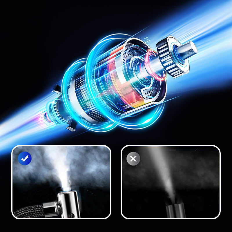 ✨Unverzichtbar für ein Auto 🚗Reifenfüller Tragbarer Luftkompressor für Auto, Motorrad, Ball🏍️