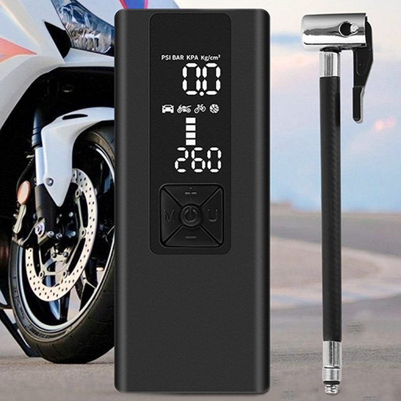✨Unverzichtbar für ein Auto 🚗Reifenfüller Tragbarer Luftkompressor für Auto, Motorrad, Ball🏍️
