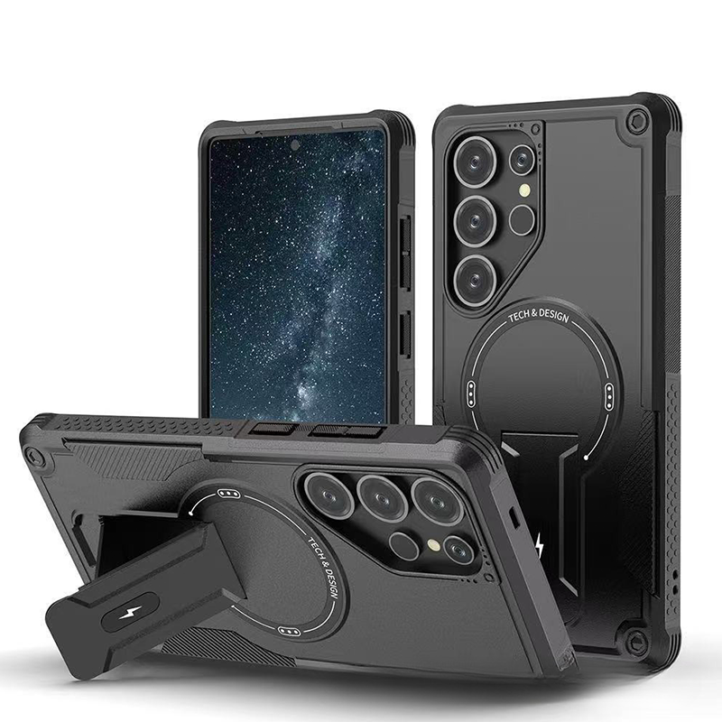 Magnetische Anti-Drop-Telefonhülle zum kabellosen Laden