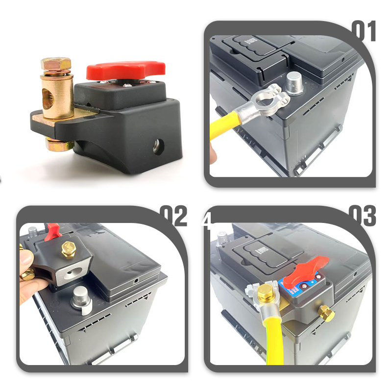 ⚡ Universal 12-24V Autobatterie-Trennschalter