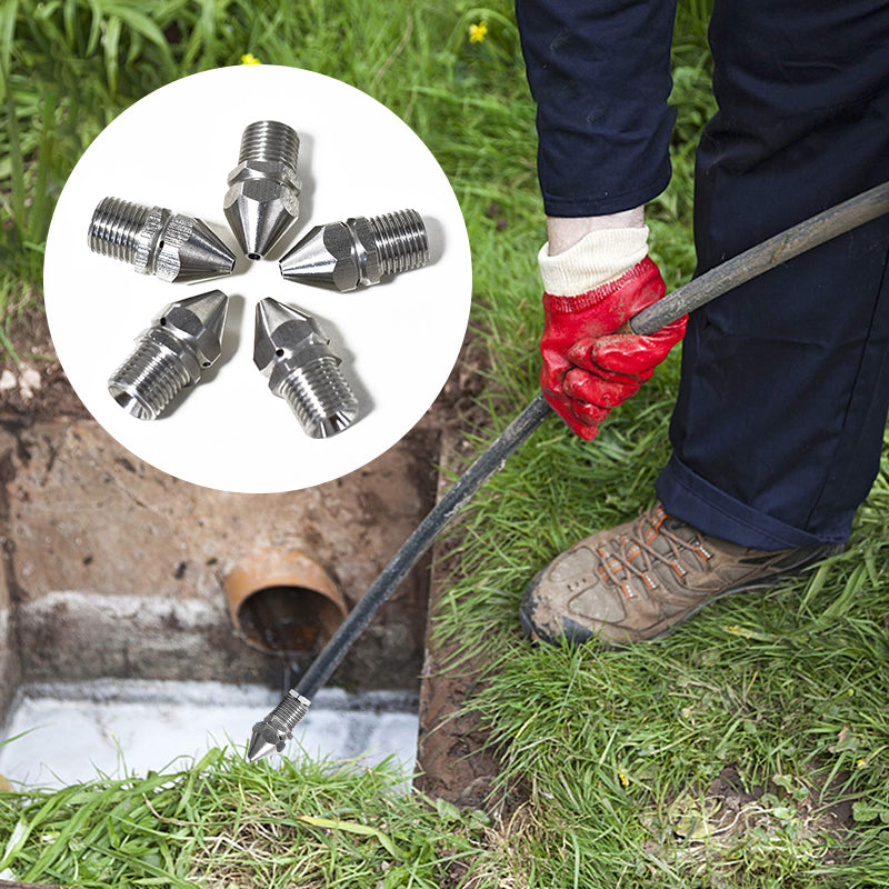 🔧Edelstahl-Düse für Hochdruckreiniger 💦(1/4'' Schnellanschluss) – ⌛Kanalreinigung jetzt 48% günstiger!