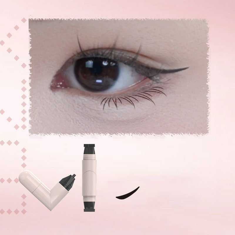 💫【KAUF 1 = 1 GRATIS】🥰Integrierter rotierender Eyeliner-Stempelstift