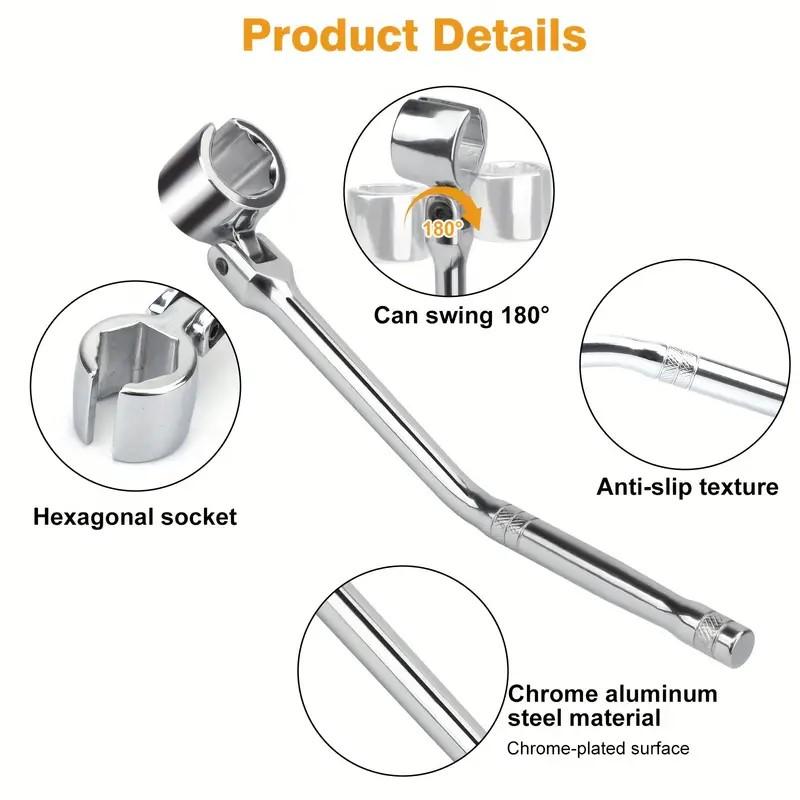 Sauerstoffsensor-Schraubenschlüssel mit flexiblem Kopf