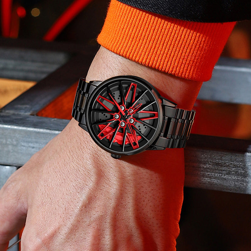 💖Beliebteste im Jahr 2025💖Herren-Armbanduhr mit 3D-Skelett-Autorad