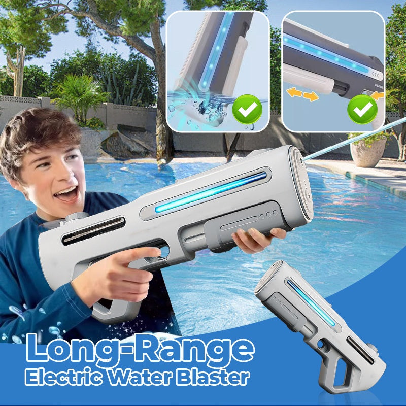 Elektrischer Fernstrahl-Wasserblaster mit LED für Kinder und Erwachsene – 🥳Sommer-Sonderaktion!