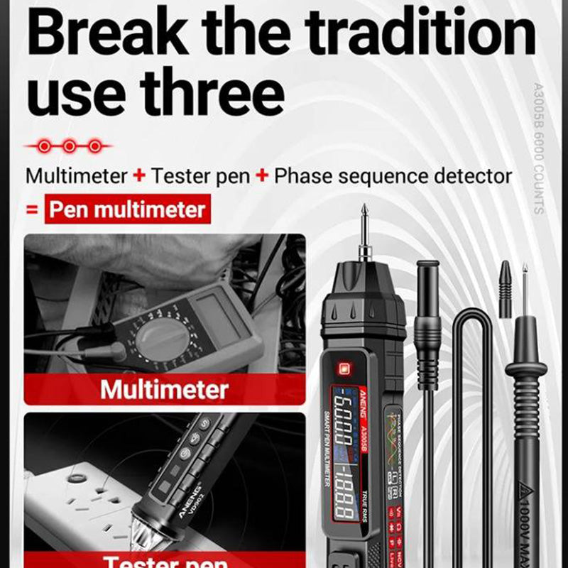 Tragbares digitales Präzisionsstift-Multimeter