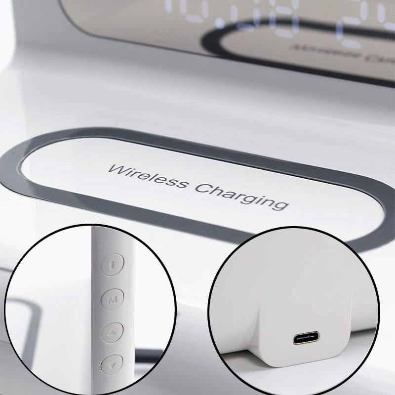 ⏰📱Wecker mit kabellosem Laden