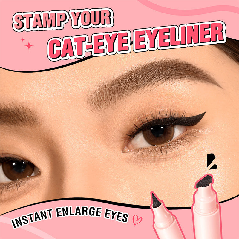 💝Doppelseitiger Stempel-Eyeliner