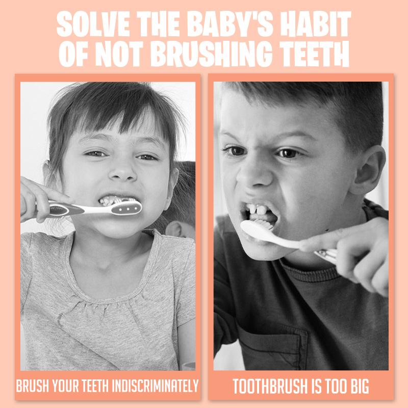 🦷Elektrische Kinderzahnbürste in U-Form (Cartoon)