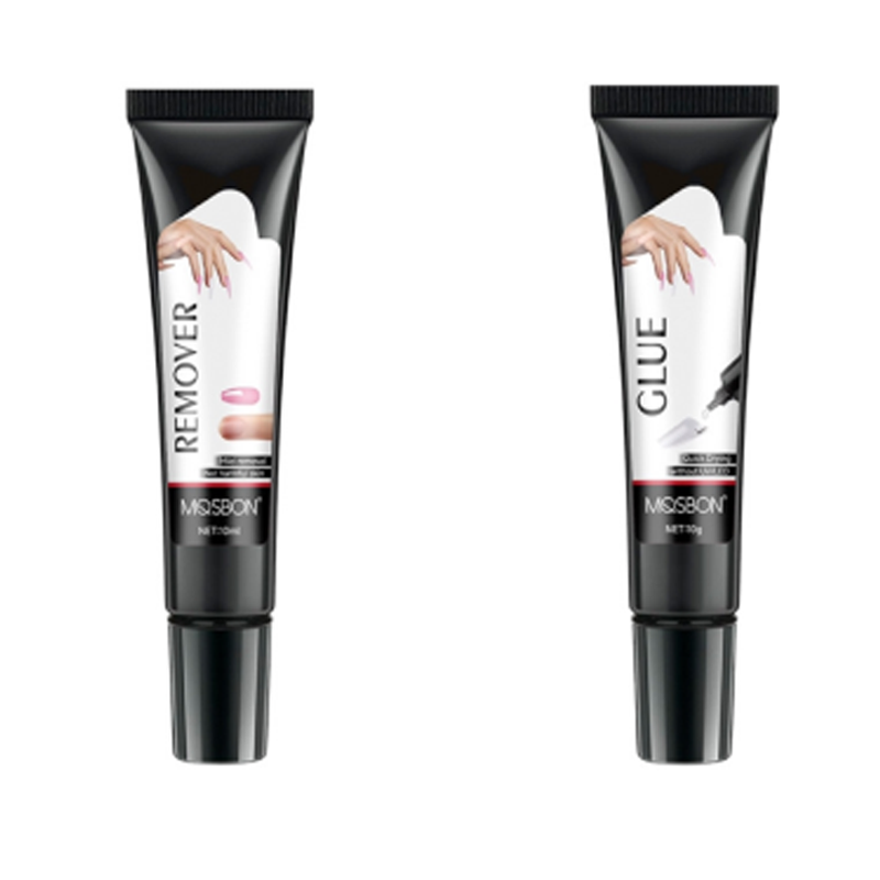 💅 EXTRA-STARKER Nagelkleber & Entferner-Set ✨ schnelltrocknend & halbfest! 🔥 JETZT 60% +1 GRATIS!